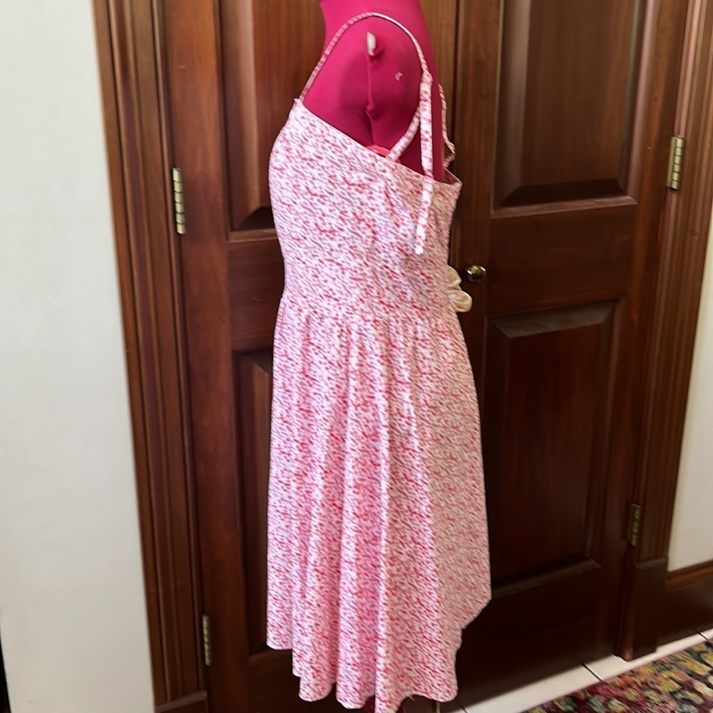Passport NWT Pink/ Red Floral Print Sun Dress Size S - Picture 5 of 13